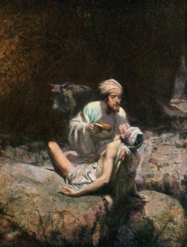 Den barmhjertige samaritan av Charles Herbert Moore