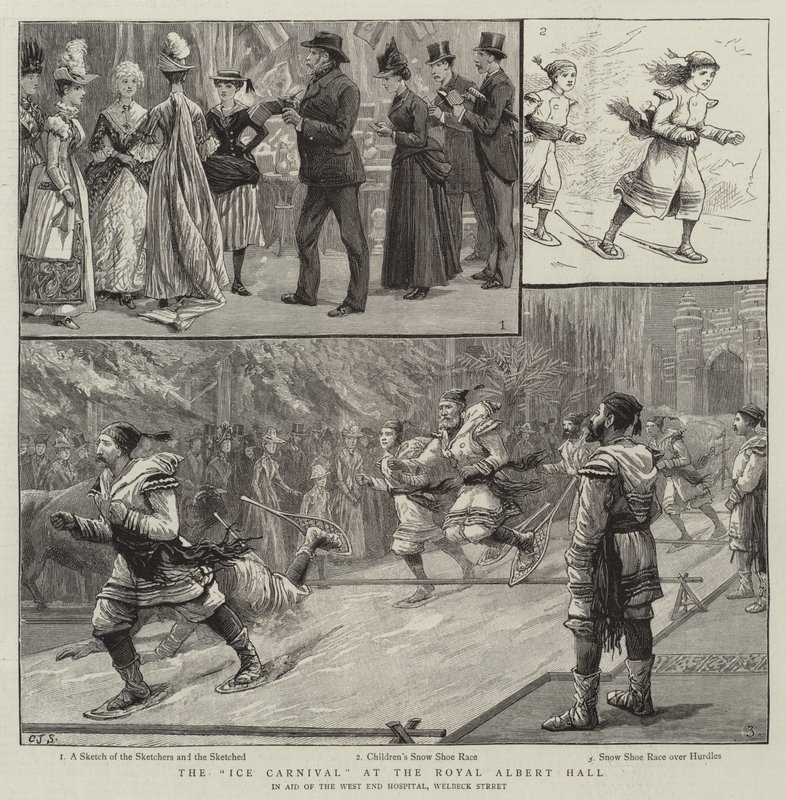 Iskarnevalet i Royal Albert Hall av Charles J. Staniland