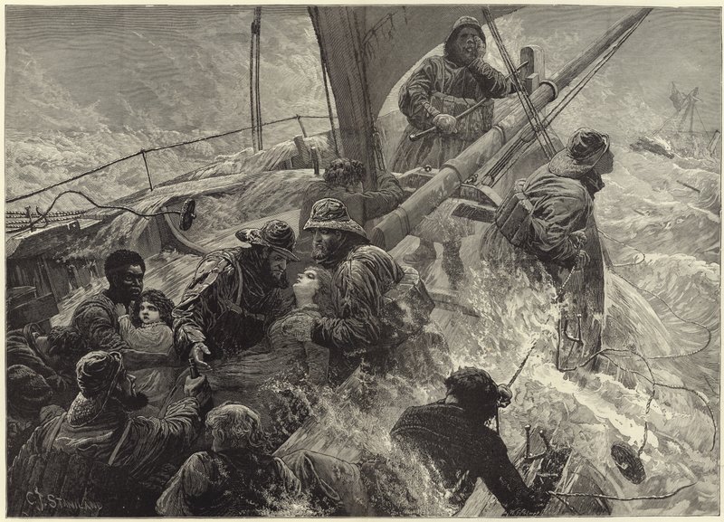 Den nådeløse stormen av Charles J. Staniland