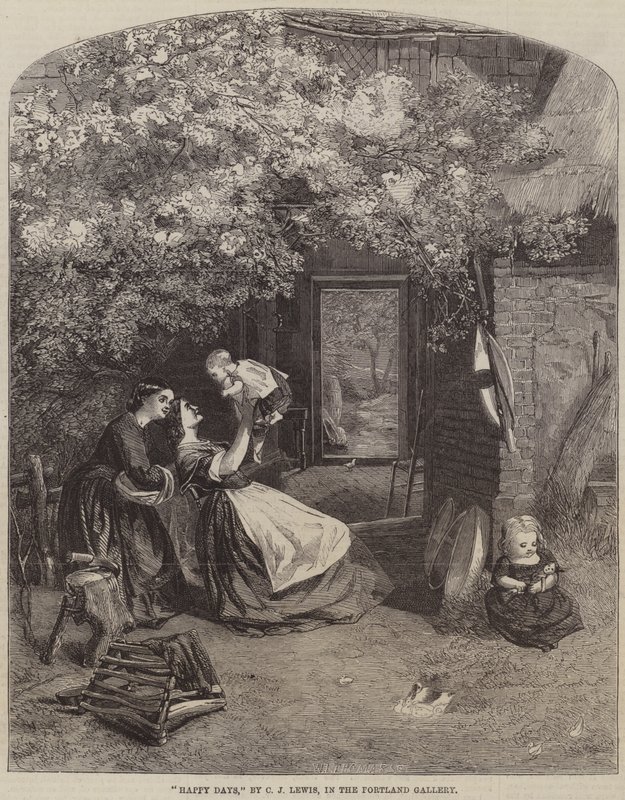 Glade dager av Charles James Lewis