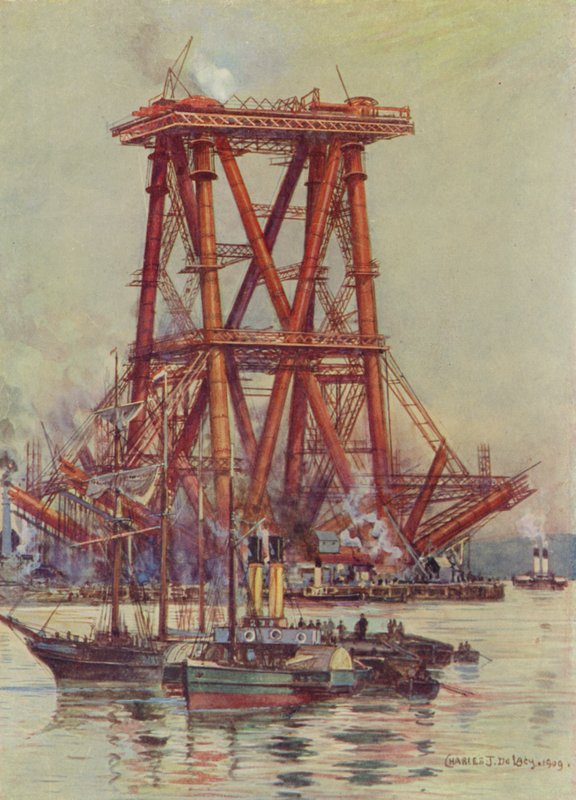 Bygger den fjerde broen av Charles John de Lacy