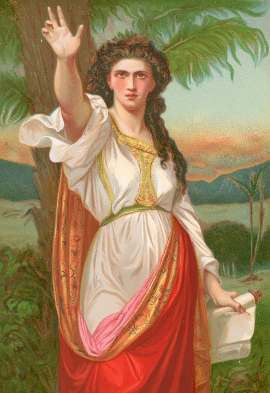Deborah av Charles Landelle