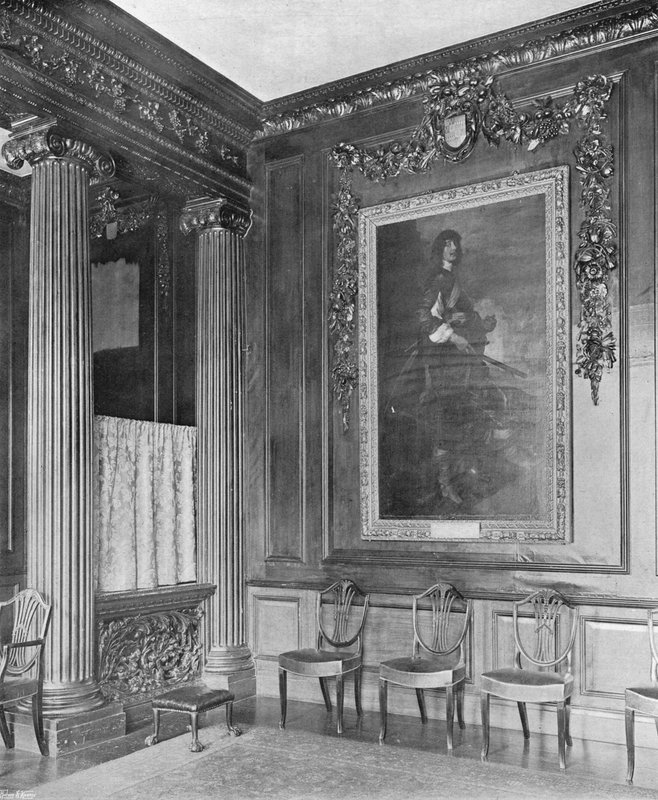 Et hjørne av den store spisesalen av Charles Latham