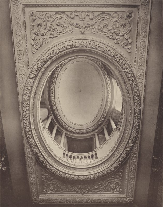 Ashburnham House, Westminster, Cupola over trappen av Charles Latham