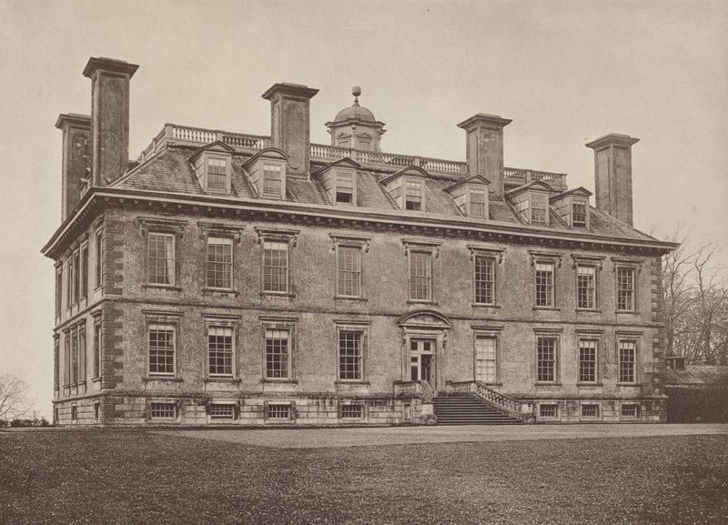 Coleshill, Berkshire, inngangsfronten av Charles Latham
