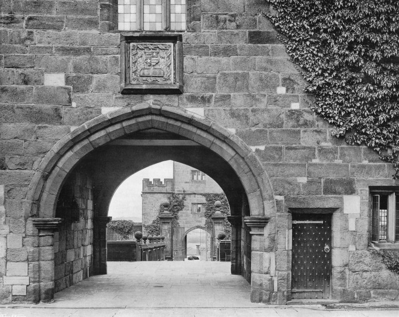 Fra Quadrangle eller Inner Court av Charles Latham