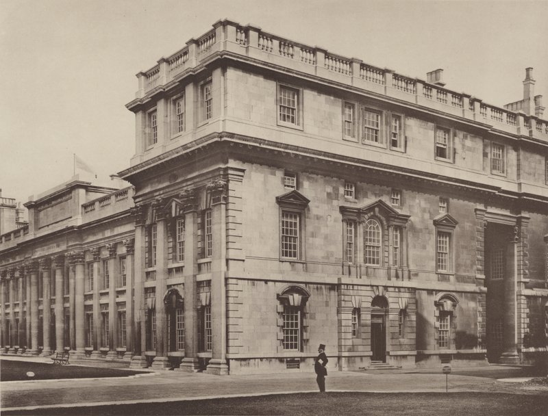 Greenwich Hospital, utsikt over hovedbygningen av Charles Latham