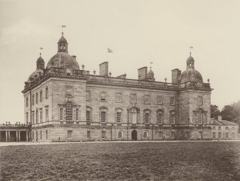 Houghton, Norfolk, inngangsfronten av Charles Latham