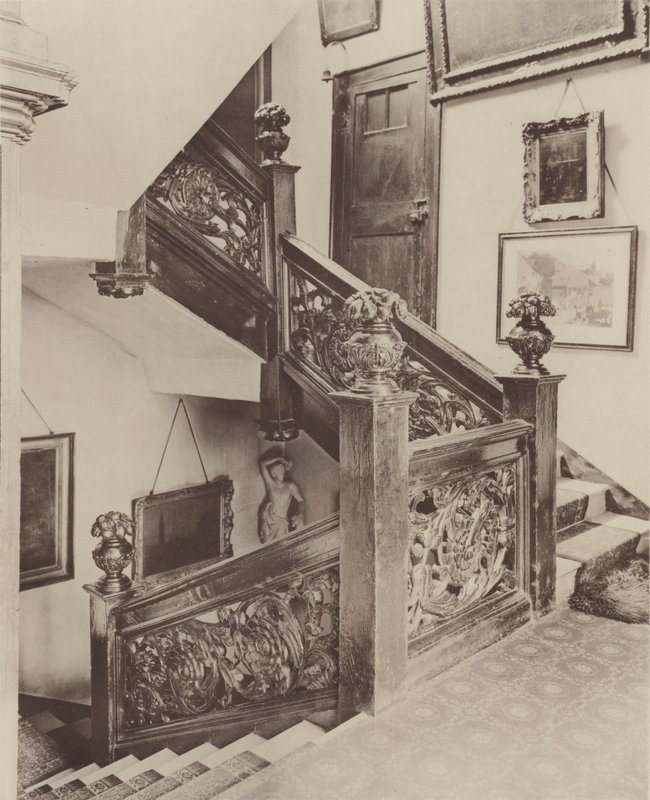 Hus i High Street, Guildford, Staircase av Charles Latham
