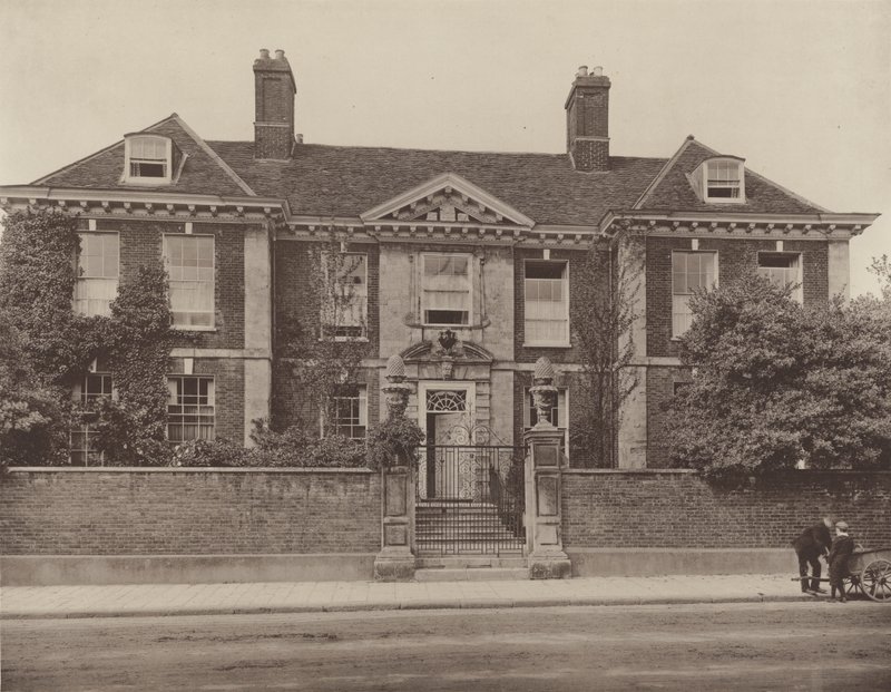Hus i West Street, Chichester av Charles Latham