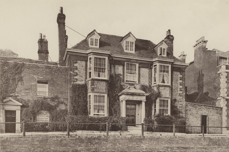 House on the Parade, Arundel, Sussex av Charles Latham
