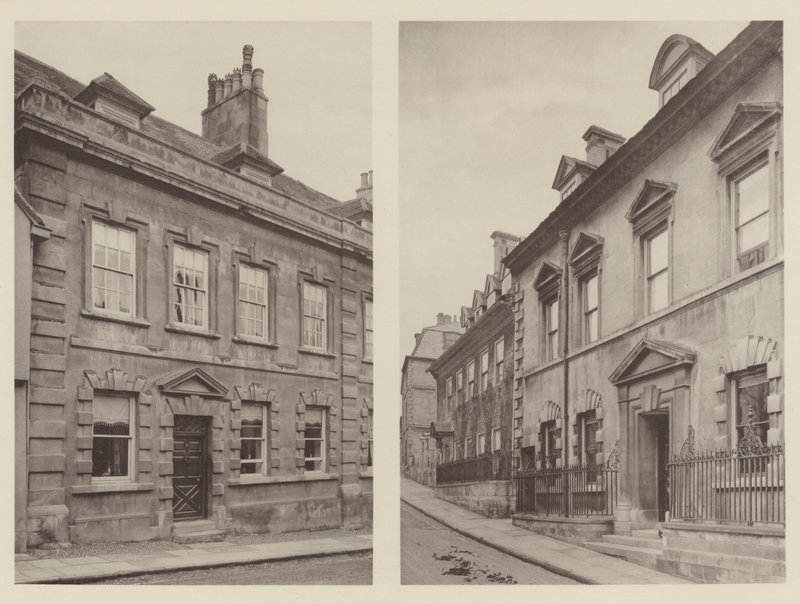 Hus i Stamford, Lincolnshire, High Street, St Martins, Barn Hill av Charles Latham