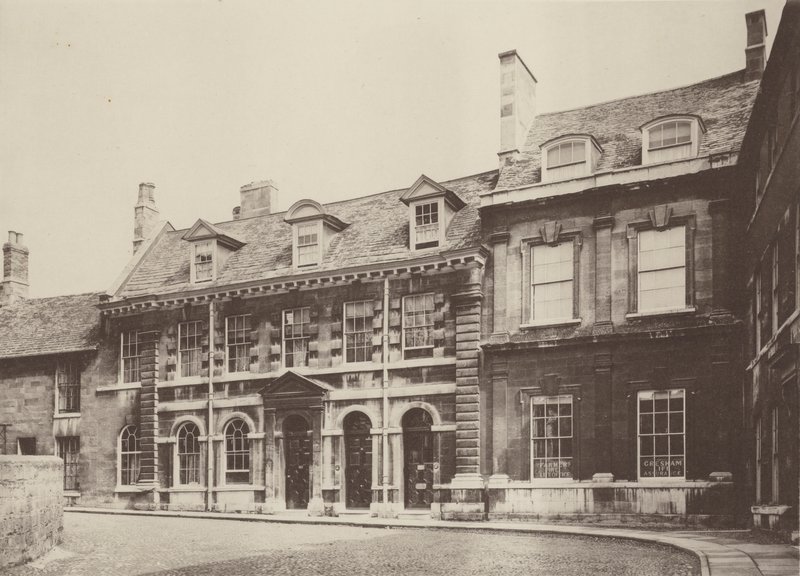 Hus på Stamford, Lincolnshire, St Marys Place av Charles Latham