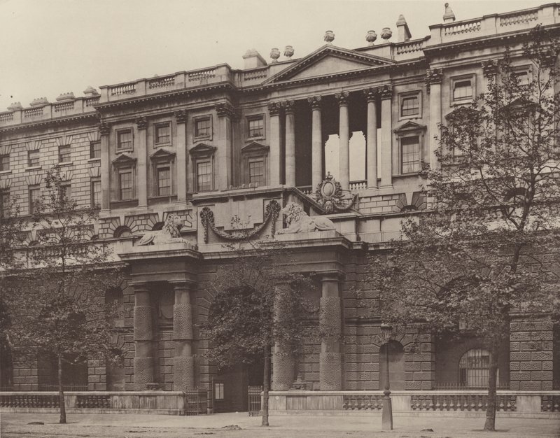 Somerset House, Water Gate av Charles Latham