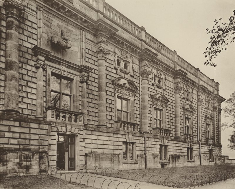 Slottet, Nottingham, østfronten av Charles Latham