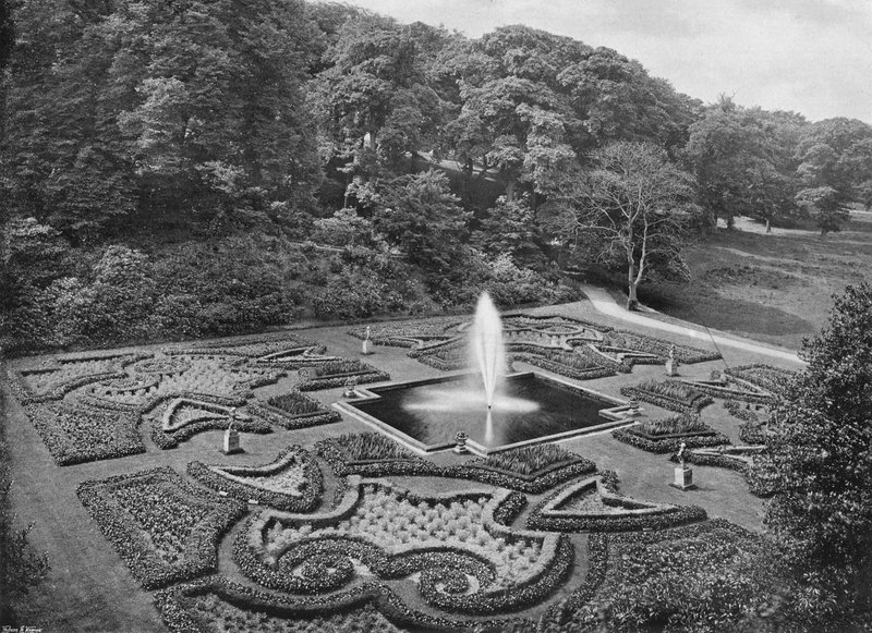 Fontenehagen av Charles Latham
