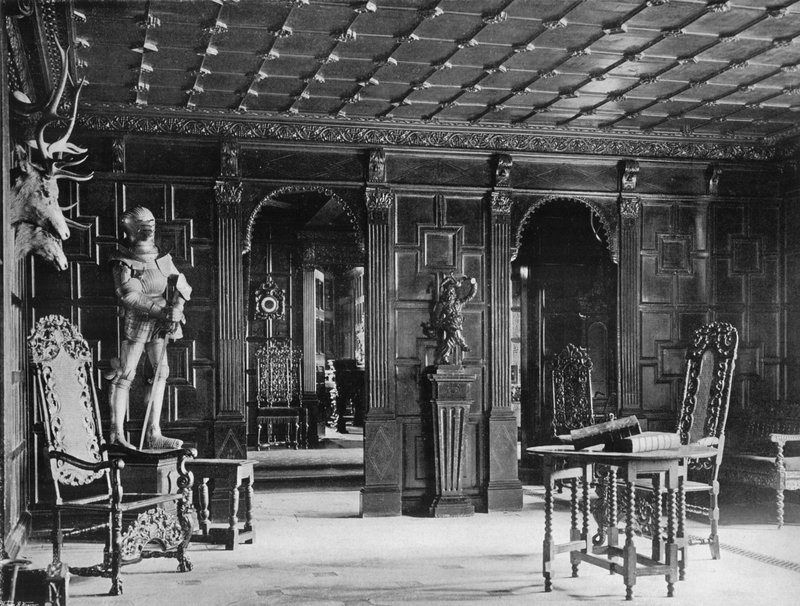 The Hall Screen, dato 1570 av Charles Latham