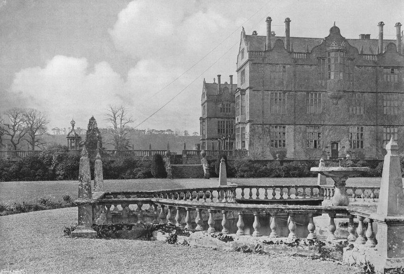 Dammen i Privy Garden av Charles Latham