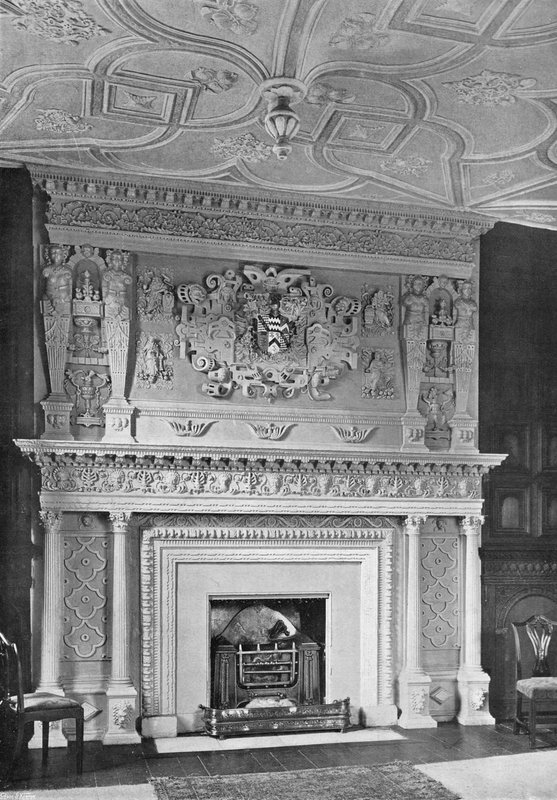 The Red Lodge: The Drawing Room Chimney-Piece av Charles Latham