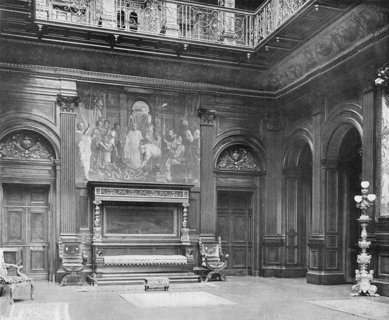 The West End of the Saloon av Charles Latham