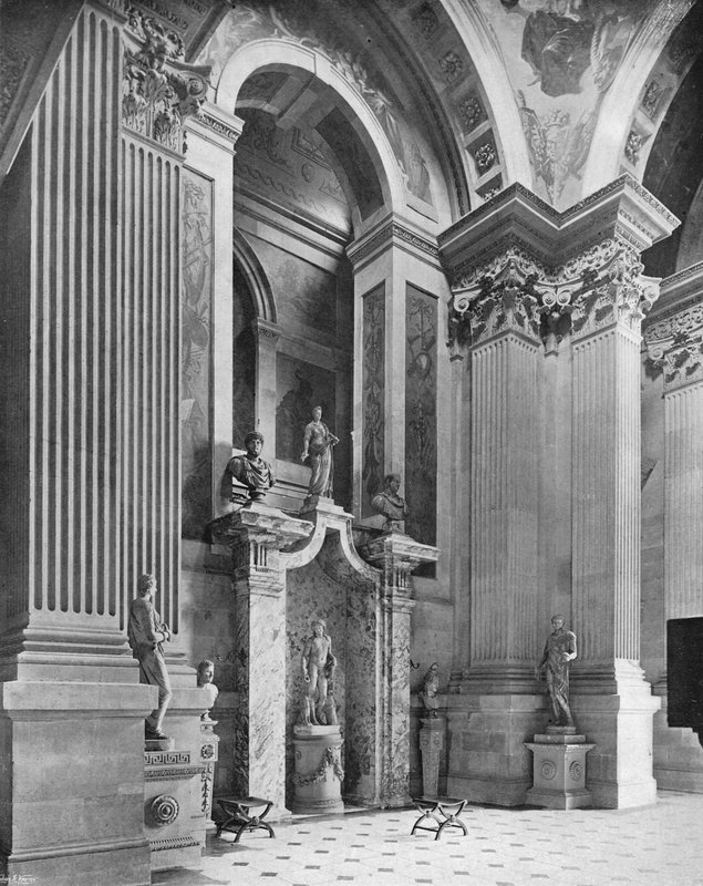Vestsiden av hallen av Charles Latham
