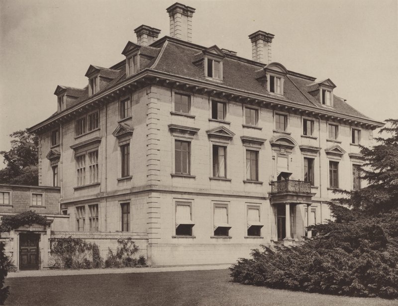 Thorpe Hall, Peterborough, sørfronten av Charles Latham