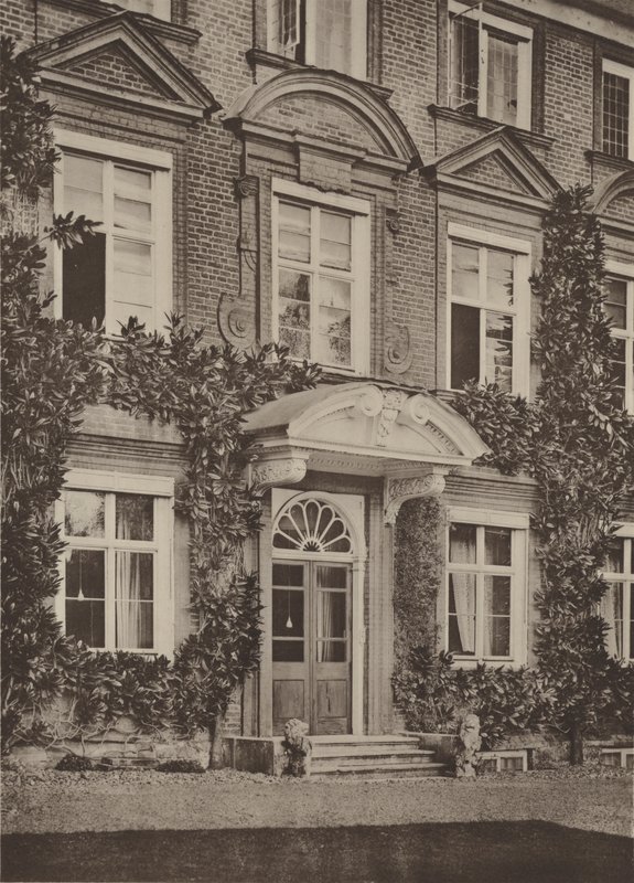 Tyttenhanger, Herts, Entrance, Garden Front av Charles Latham