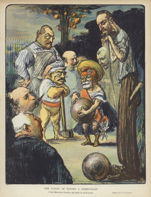 Illustrasjon for Le Rire av Charles Leandre