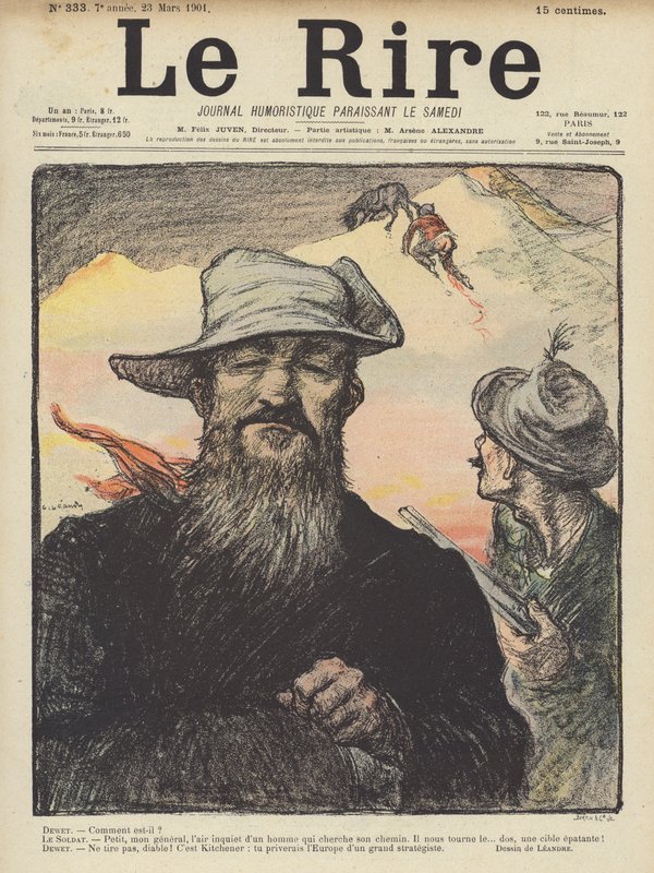 Illustrasjon for Le Rire av Charles Leandre