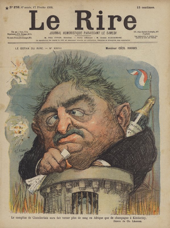 Illustrasjon for Le Rire av Charles Leandre