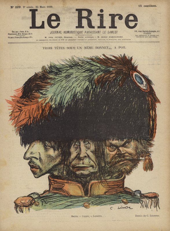 Illustrasjon for Le Rire av Charles Leandre
