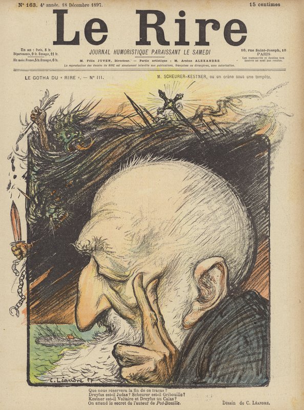 Illustrasjon for Le Rire av Charles Leandre