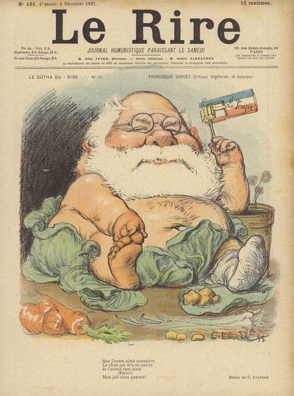 Illustrasjon for Le Rire av Charles Leandre