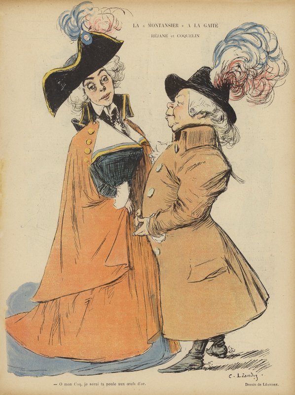 Illustrasjon for Le Rire av Charles Leandre