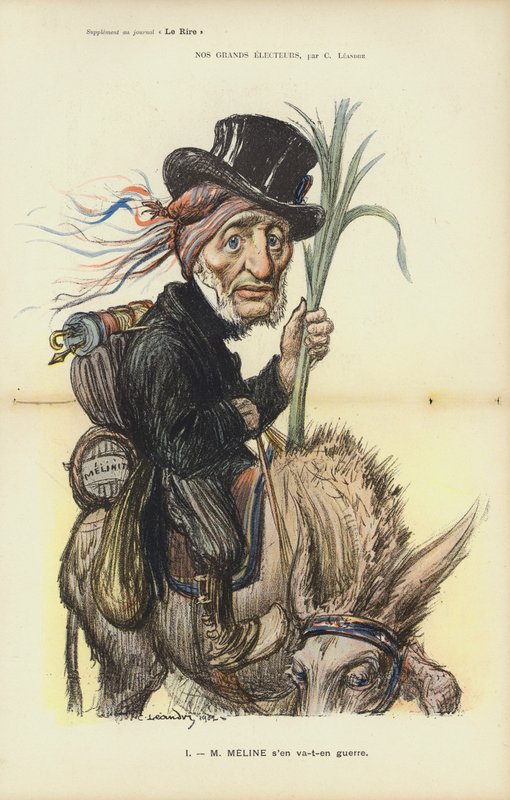 Illustrasjon for Le Rire av Charles Leandre