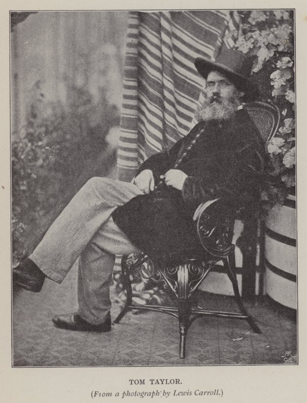 Tom Taylor (s/hvitt bilde) av Charles Lutwidge Dodgson