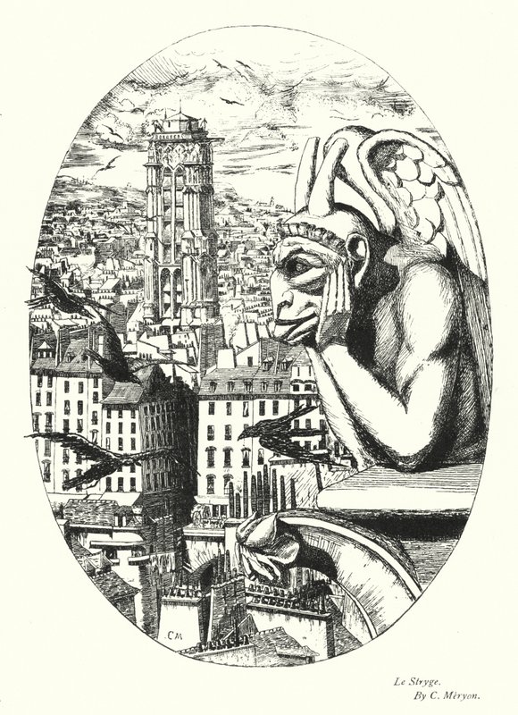 Og Stryge (medlemmer) av Charles Meryon