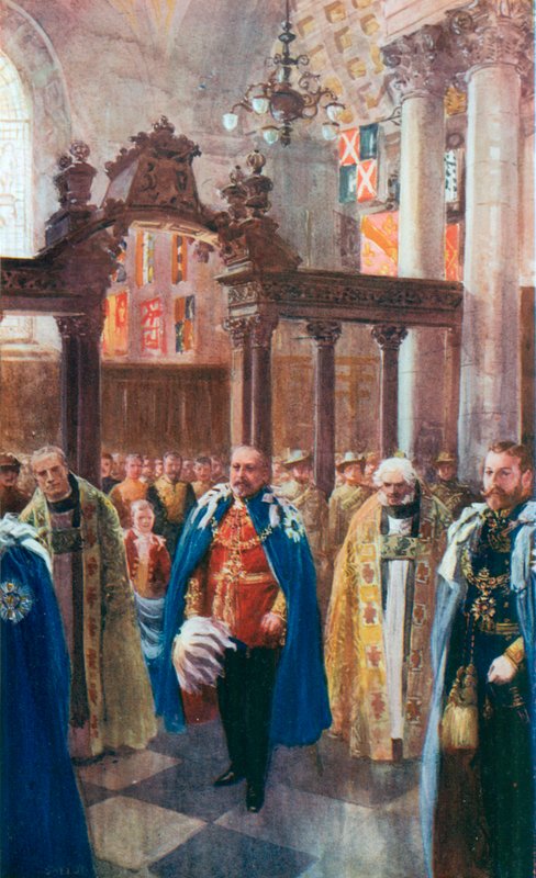 Innvielse av kapellet St. Michael og St. George i St. Paul