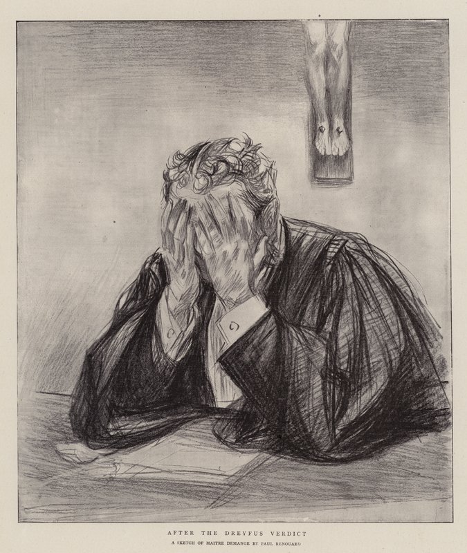Etter Dreyfus-dommen av Charles Paul Renouard