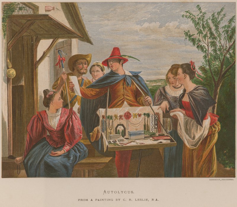 Autolycus av Charles Robert Leslie