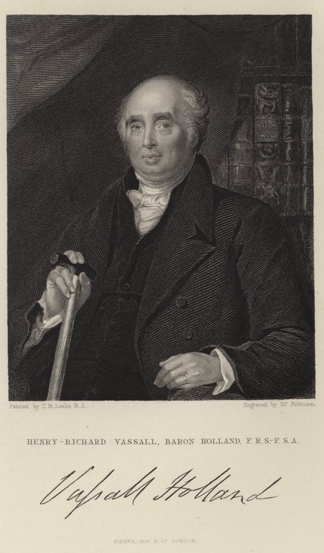 Henry Richard Fox av Charles Robert Leslie