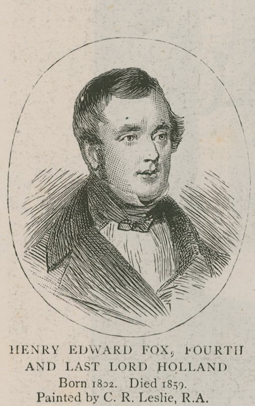 Familiebildet - biblioteket til Holland House av Charles Robert Leslie