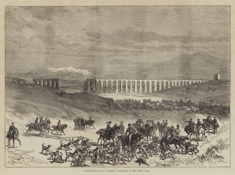 Revejakt i Campagna, romersjaktens siste møte av Sir John Charles Robinson
