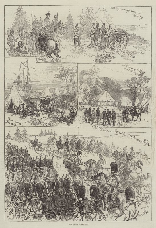 Hjemmekampanjen av Sir John Charles Robinson