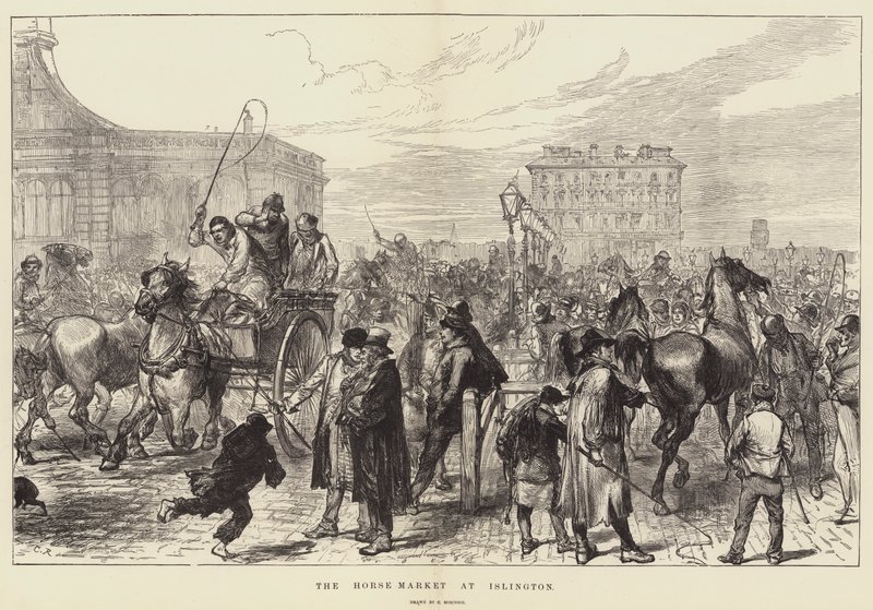 Hestemarkedet i Islington av Sir John Charles Robinson