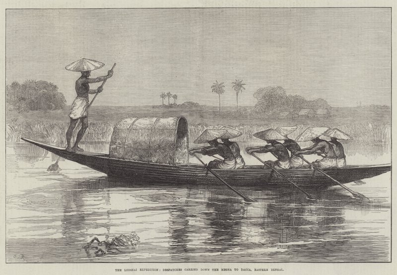 Looshai-ekspedisjonen, Despatches bar ned Megna til Dacca, Øst-Bengal av Sir John Charles Robinson