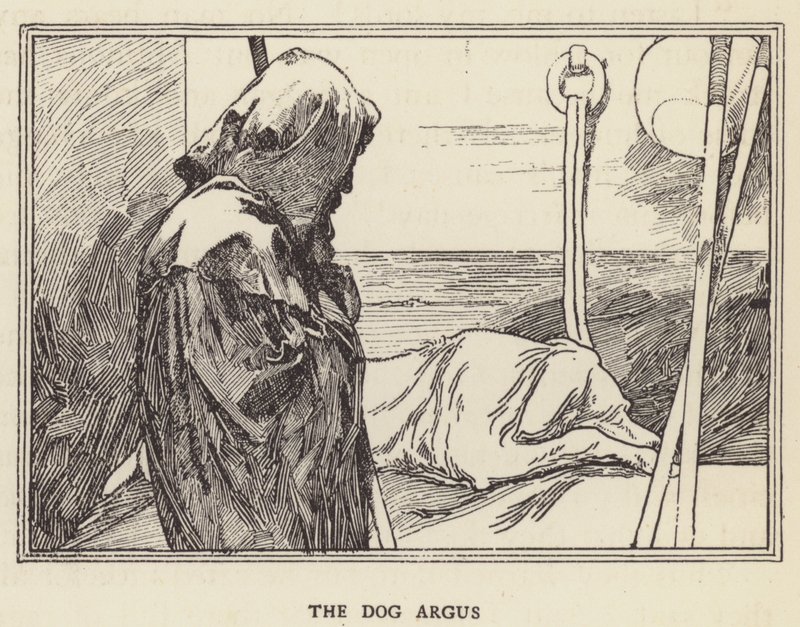 Hunden Argus av Sir John Charles Robinson