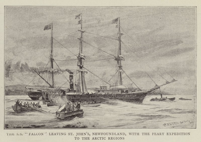 SS Falcon forlater St John