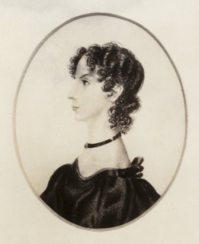 Anne Bronte (1820-1849), engelsk forfatter og poet av Charlotte Bronte