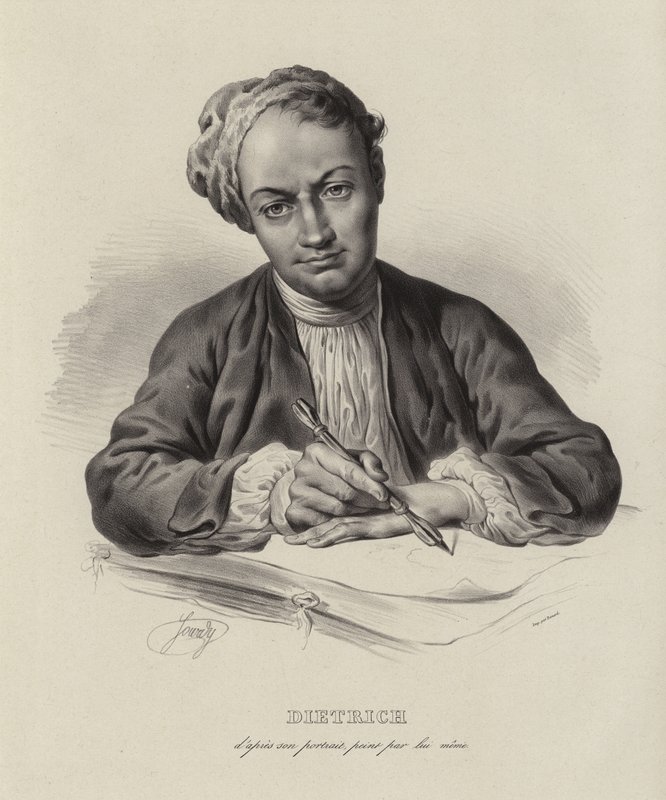 Christian Wilhelm Ernst Dietrich, tysk kunstner av Christian Wilhelm Ernst Dietrich
